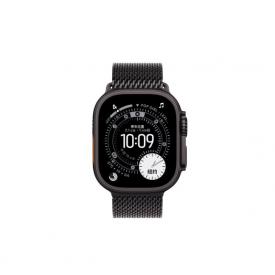 Apple Watch Ultra3 智能手表 原色表壳 铁锚蓝色海洋表带 蜂窝版